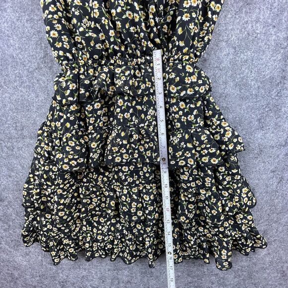 Purple Snow Dress Womens Small Daisy Cottagecore Romantic Soft Girl Coquette - Picture 6 of 8